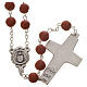 Jasmine perfumed rosary beads, red, Pope Francis s2