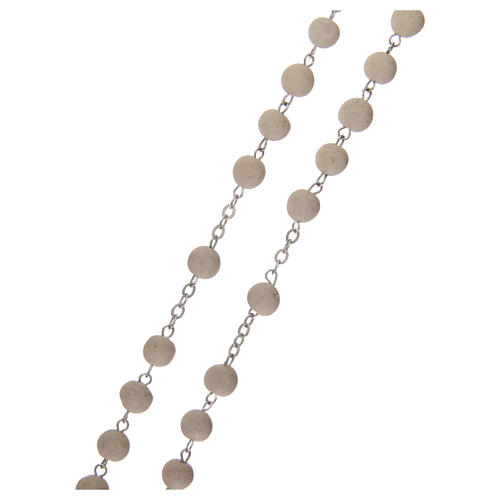 Duftender Rosenkranz, Perlen aus echten Jasminblüten, 5 mm, Heilige Teresa 3