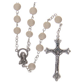 Sented rosary real jasmine beads 5 mm Saint Teresa
