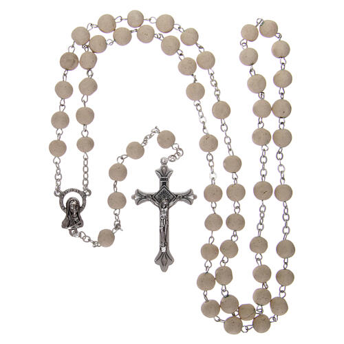 Sented rosary real jasmine beads 5 mm Saint Teresa 4