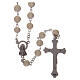 Sented rosary real jasmine beads 5 mm Saint Teresa s2