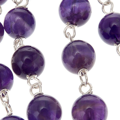 Silver 925 rosary and amethyst 2