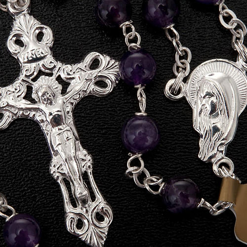 Silver 925 rosary and amethyst 3