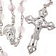 Rosario argento 925 Quarzo Rosa s4