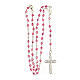 Silver 925 rosary and strass 5mm beads s4