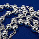Silver 925 rosary 6 or 3 mm beads s6