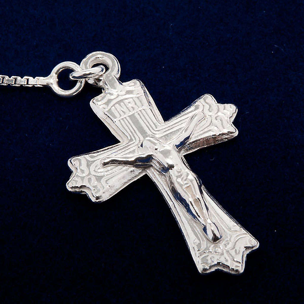 Rosary, 925 silver, sliding beads | online sales on HOLYART.co.uk