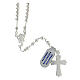 Rosary, 925 silver, sliding beads s2