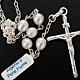 Rosary in silver 925 with freshwater pearls s2