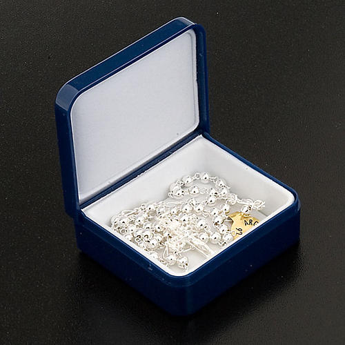 Rosenkranz Silber 925, 4 mm, rund 2