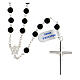 Rosary, 925 silver and onyx, 6mm s2