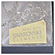 Chapelet Argent 925 rhodié et strass 5mm Cristal s5
