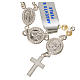 Rosario argento 800 perle angelo custode s1