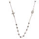 Rosary in sterling silver with grains measuring 3mm s2