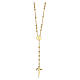 Rosario AMEN S. Michele Arc. Bronzo fin. Giallo s1
