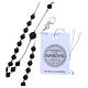 Rosary beads in 925 silver and crystal grains measuring 4mm s3