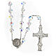925 Silver rosary beads with crystals measuring 8mm s1