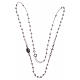 Classic rosary choker white in 925 sterling silver s3