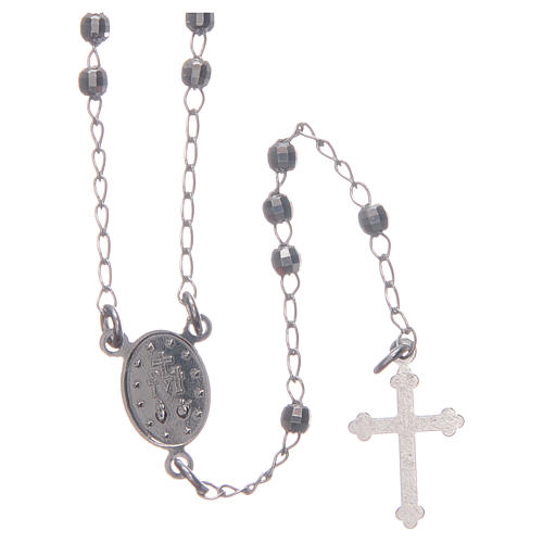 Classic rosary silver colour, in 925 sterling silver 2