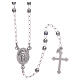 Rosario classico colore silver argento 925 s1