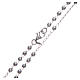 Rosario classico colore silver argento 925 s4