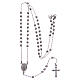 Rosario classico colore silver argento 925 s5