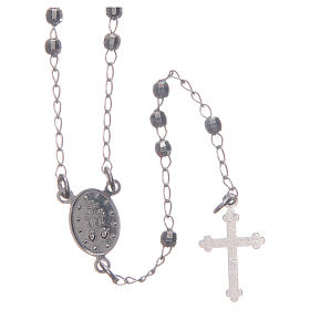 Classic rosary silver colour, in 925 sterling silver