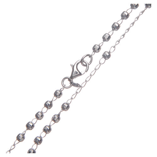 Classic rosary silver colour, in 925 sterling silver 4
