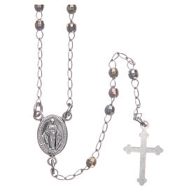 Classic rosary multicoloured in 925 sterling silver