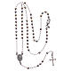 Chapelet classique multicolore argent 925 s5