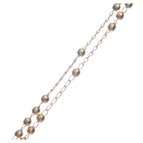 Classic rosary gold colour in 925 sterling silver 3