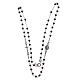 Rosary choker Saint Rita in 925 sterling silver s3