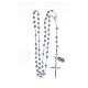 Rosary in 925 sterling silver and chalcedony, 6 mm s4