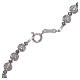 Rosario argento 925 e strassball perla 6 mm s4