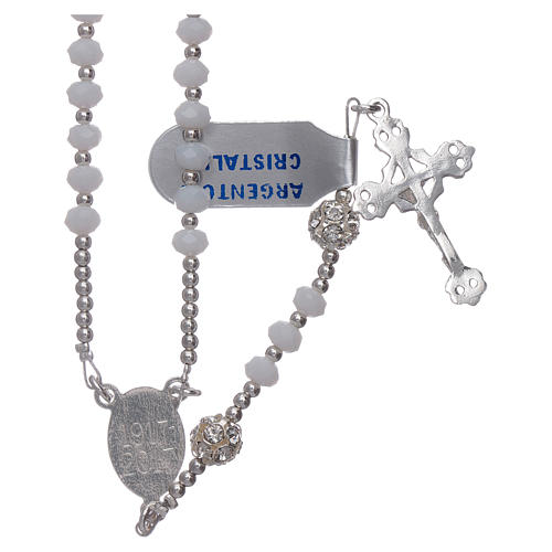 Rosary centenary Our Lady of Fatima's appearance in silver 2