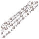 AMEN classic rosary Jubilee with strass pearls in 925 sterling silver s3