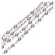Rosario classico AMEN Giubileo perle strass e argento 925 s3