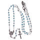 Rosario classico junior AMEN argento 925 e cristalli s4