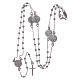 Classic rosary AMEN in 925 sterling silver Saint Benedict s4