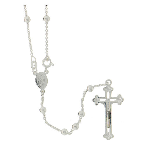 Rosario argento 925 tondo 4 mm 2