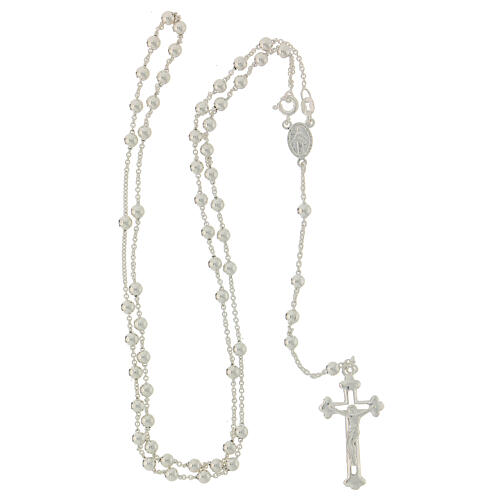 Rosario argento 925 tondo 4 mm 4