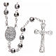 Rosary in 925 silver with 5mm beads s2