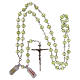 Rosary in genuine jade and 925 silver, 6 mm beads s4