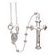 Rosary 925 silver lobster clasp 3 mm s1