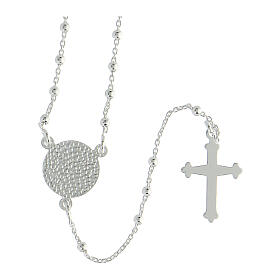 Rosenkranz Pater Pio Silber 925 1.5mm Perlen