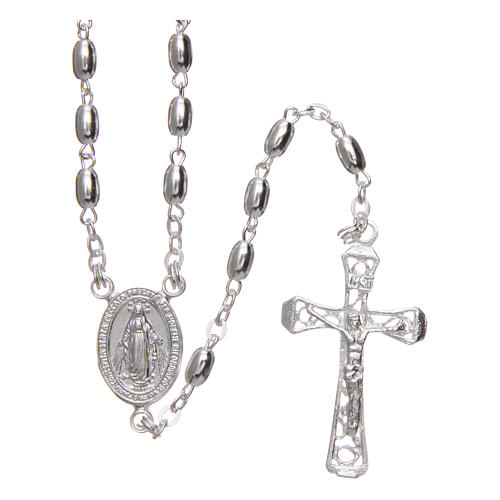 Rosary in 925 silver diameter 3 mm 1