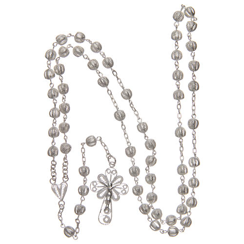 Rosary in 925 silver diameter 6 mm 4