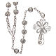 Rosary in 925 silver diameter 6 mm s2