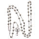 Rosary in 925 silver diameter 6 mm s4