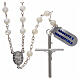 Rosary made of 925 silver and mother-of-pearl 5 mm s2